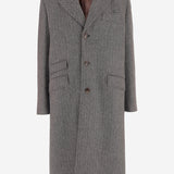CAPPOTTO MONOPETTO IN LANA VERGINE 9V3CAL05 B8HA01 VALENTINO 