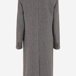 CAPPOTTO MONOPETTO IN LANA VERGINE 9V3CAL05 B8HA01 VALENTINO 