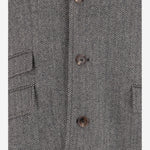 CAPPOTTO MONOPETTO IN LANA VERGINE 9V3CAL05 B8HA01 VALENTINO 