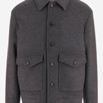 GIACCA IN MISTO LANA E CASHMERE 9V3CJL40 BJNJ73 VALENTINO 