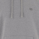 FELPA IN COTONE CON LOGO 9V3MF30K BMN080 VALENTINO 