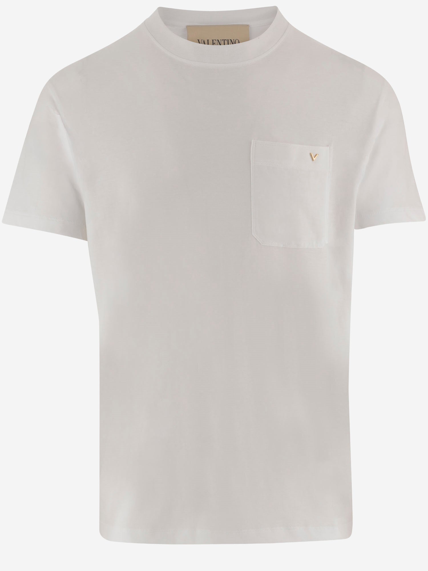 T-SHIRT IN COTONE CON LOGO 9V3MG10V BGR0BO VALENTINO 