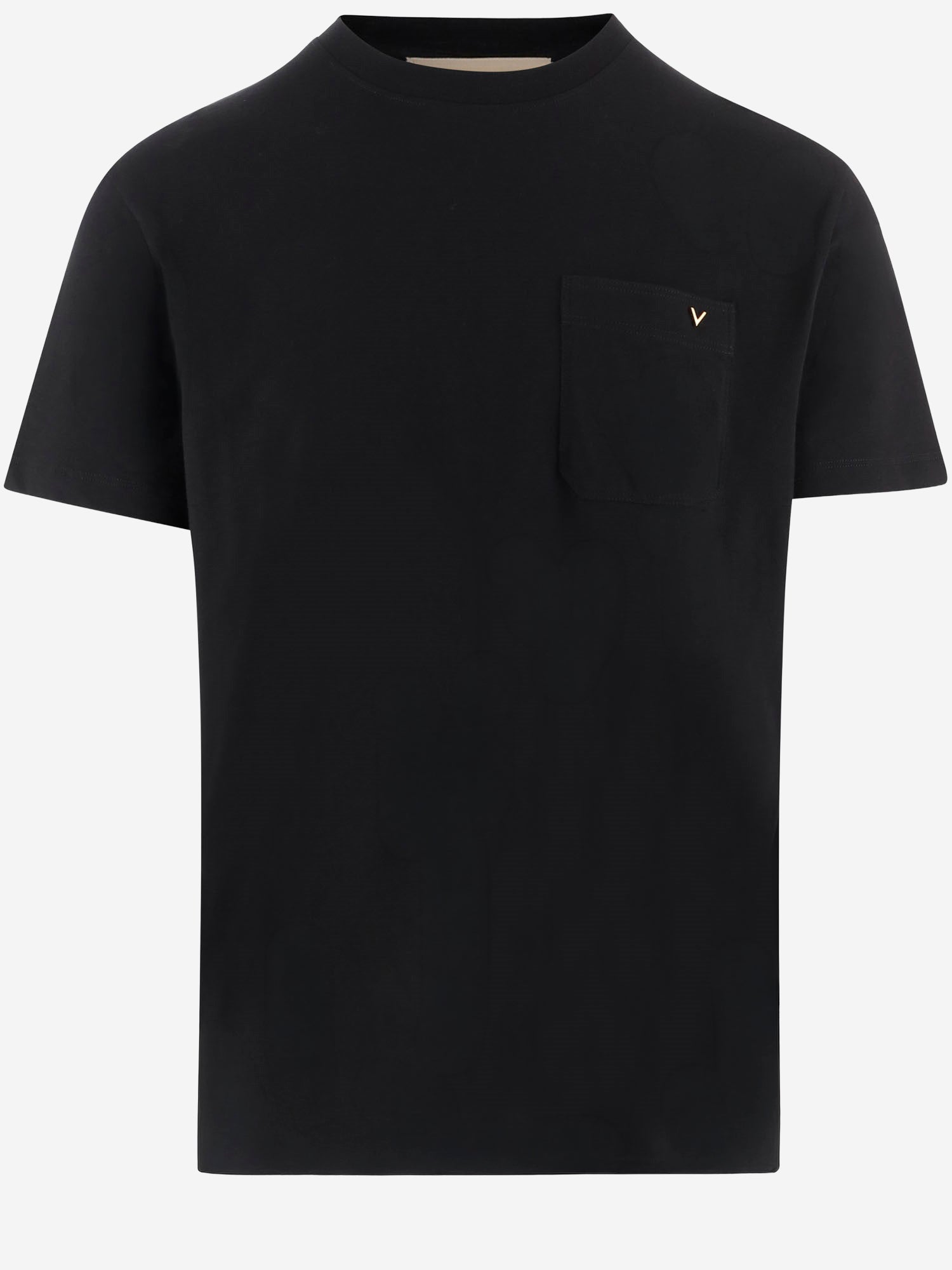 T-SHIRT IN COTONE CON LOGO 9V3MG10V BGR0NO VALENTINO 