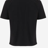 T-SHIRT IN COTONE CON LOGO 9V3MG18A BAREE6 VALENTINO 