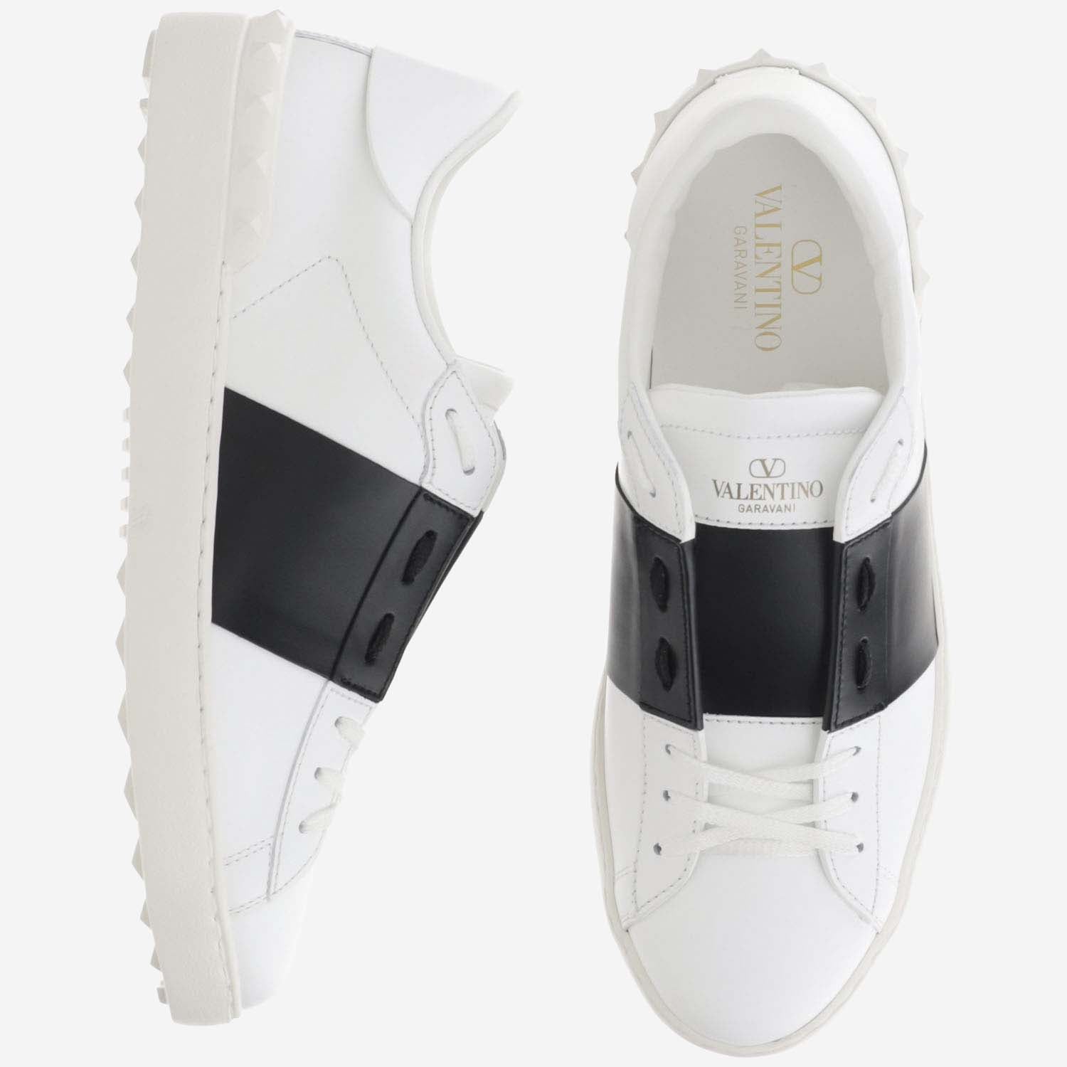 SNEAKERS OPEN IN PELLE 9Y2S0830 BLUA01 VALENTINO GARAVANI 