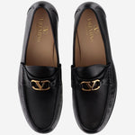 MOCASSINI IN PELLE VLOGO 9Y2S0J68 MIL0NO VALENTINO GARAVANI 