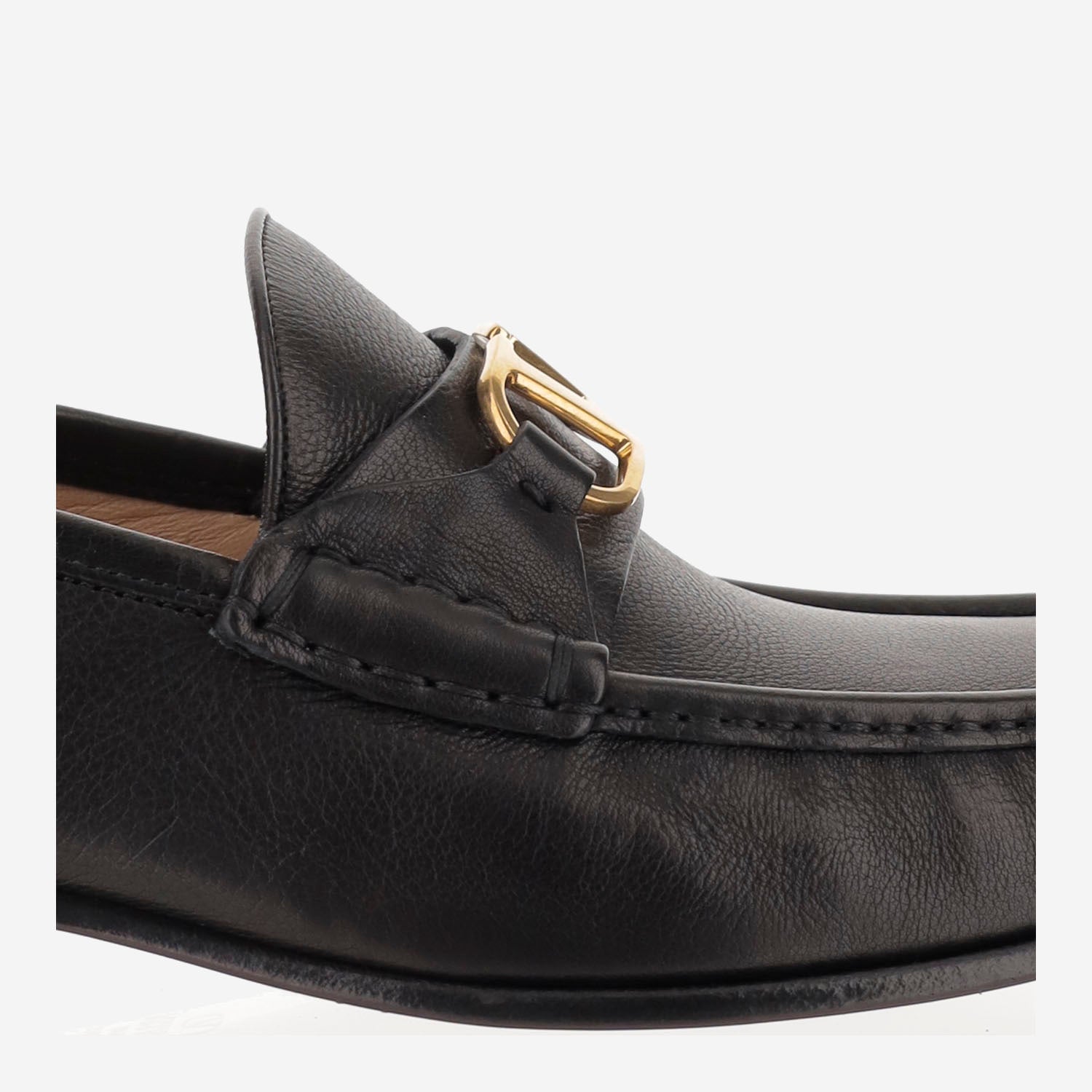 MOCASSINI IN PELLE VLOGO 9Y2S0J68 MIL0NO VALENTINO GARAVANI 