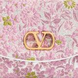 Borsa a spalla In Tessuto Jacquard Lurex con motivo floreale 9W0B0T31 QEV1NB VALENTINO GARAVANI 