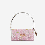 Borsa a spalla In Tessuto Jacquard Lurex con motivo floreale 9W0B0T31 QEV1NB VALENTINO GARAVANI 