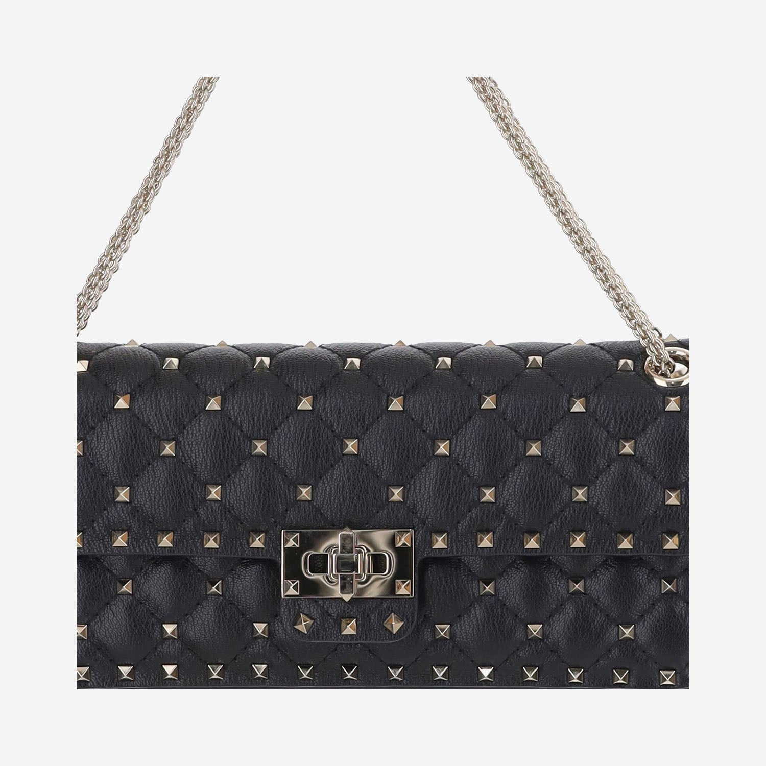 Borsa a tracolla Rockstud Spid in nappa 9W0B0T95 VFQ0NO VALENTINO GARAVANI 