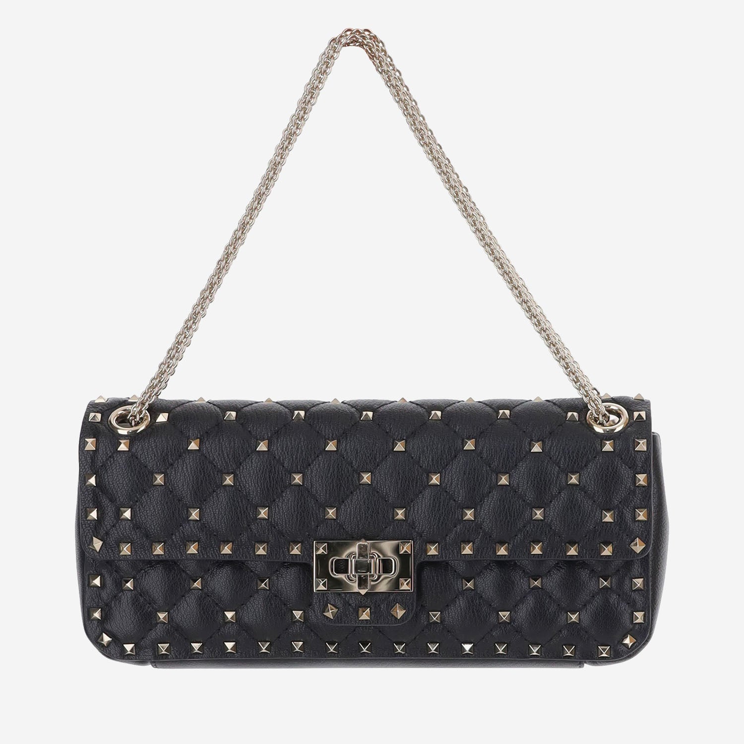Borsa a tracolla Rockstud Spid in nappa 9W0B0T95 VFQ0NO VALENTINO GARAVANI 