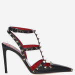 Décolleté rockstud in pelle 9W0S0PV4 WZD0NO VALENTINO GARAVANI 