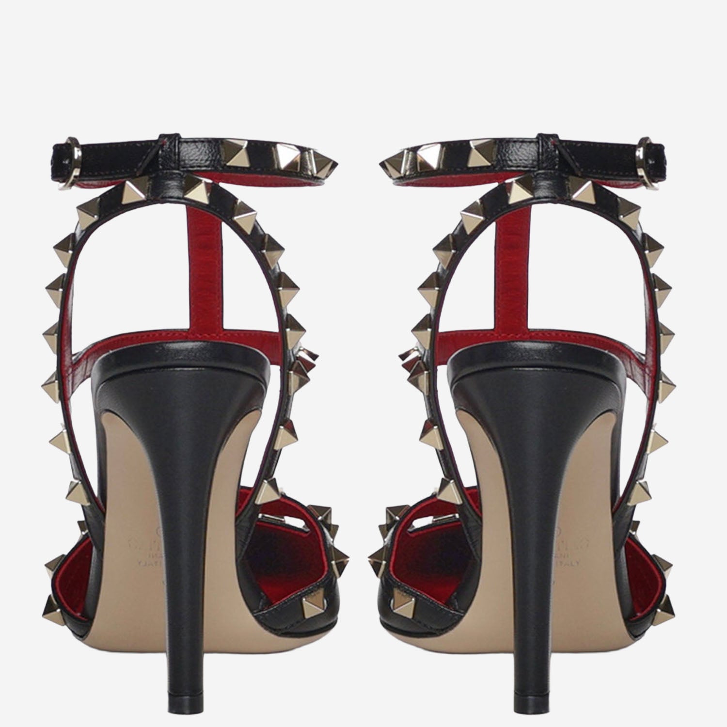 Décolleté rockstud in pelle 9W0S0PV4 WZD0NO VALENTINO GARAVANI 