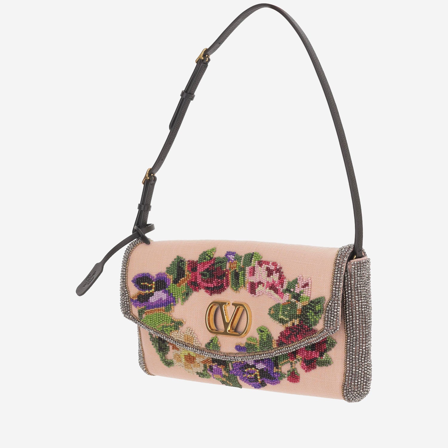 BORSA PICCOLA A SPALLA VALENTINO GARAVANI DEVAIN RICAMATA 9W2B0T32 LBHAR2 VALENTINO GARAVANI 