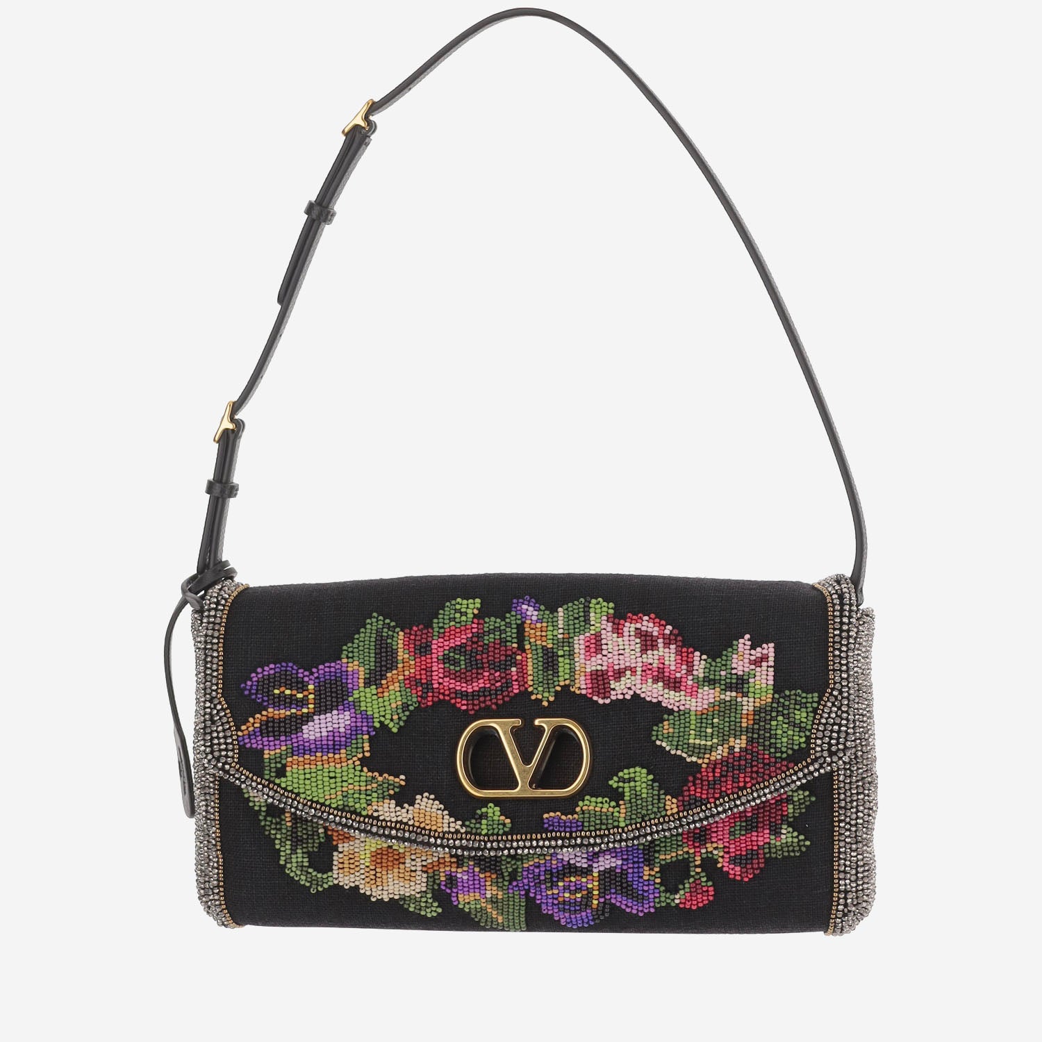 BORSA PICCOLA A SPALLA VALENTINO GARAVANI DEVAIN RICAMATA 9W2B0T32 LBHN96 VALENTINO GARAVANI 