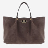 BORSA IN SUEDE CON LOGO 9W2B0T82 AHA0TO VALENTINO GARAVANI 