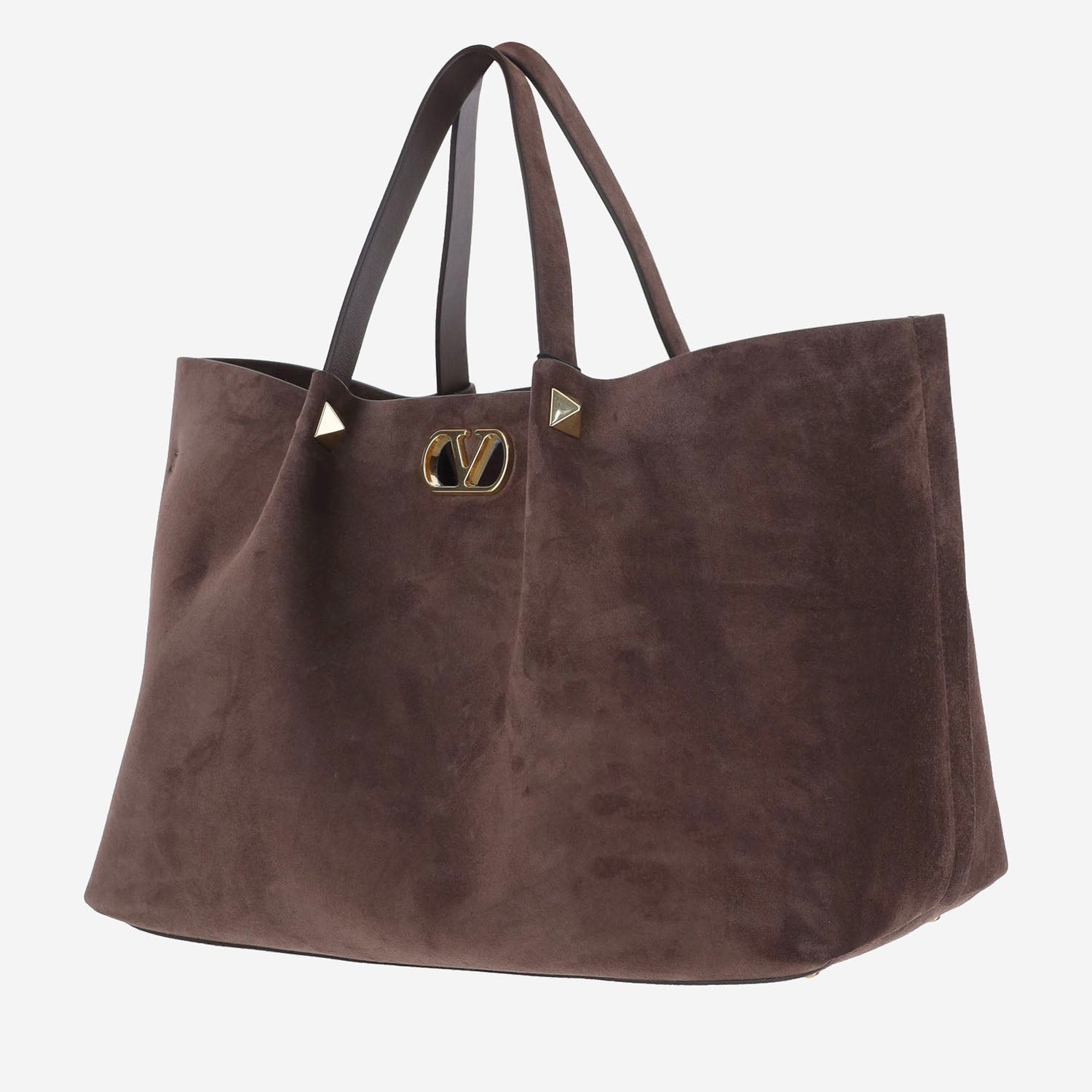 BORSA IN SUEDE CON LOGO 9W2B0T82 AHA0TO VALENTINO GARAVANI 