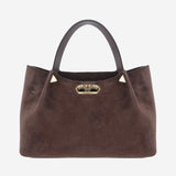 BORSA IN SUEDE CON LOGO 9W2B0T83 AHA0TO VALENTINO GARAVANI 