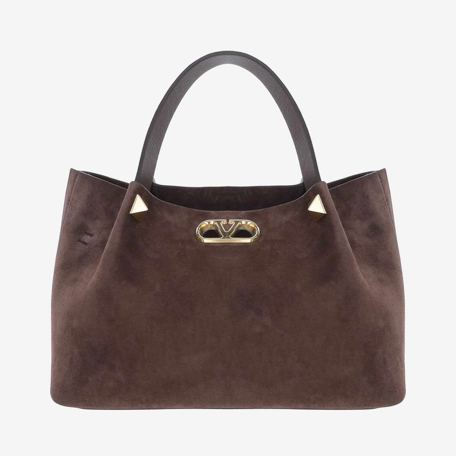 BORSA IN SUEDE CON LOGO 9W2B0T83 AHA0TO VALENTINO GARAVANI 