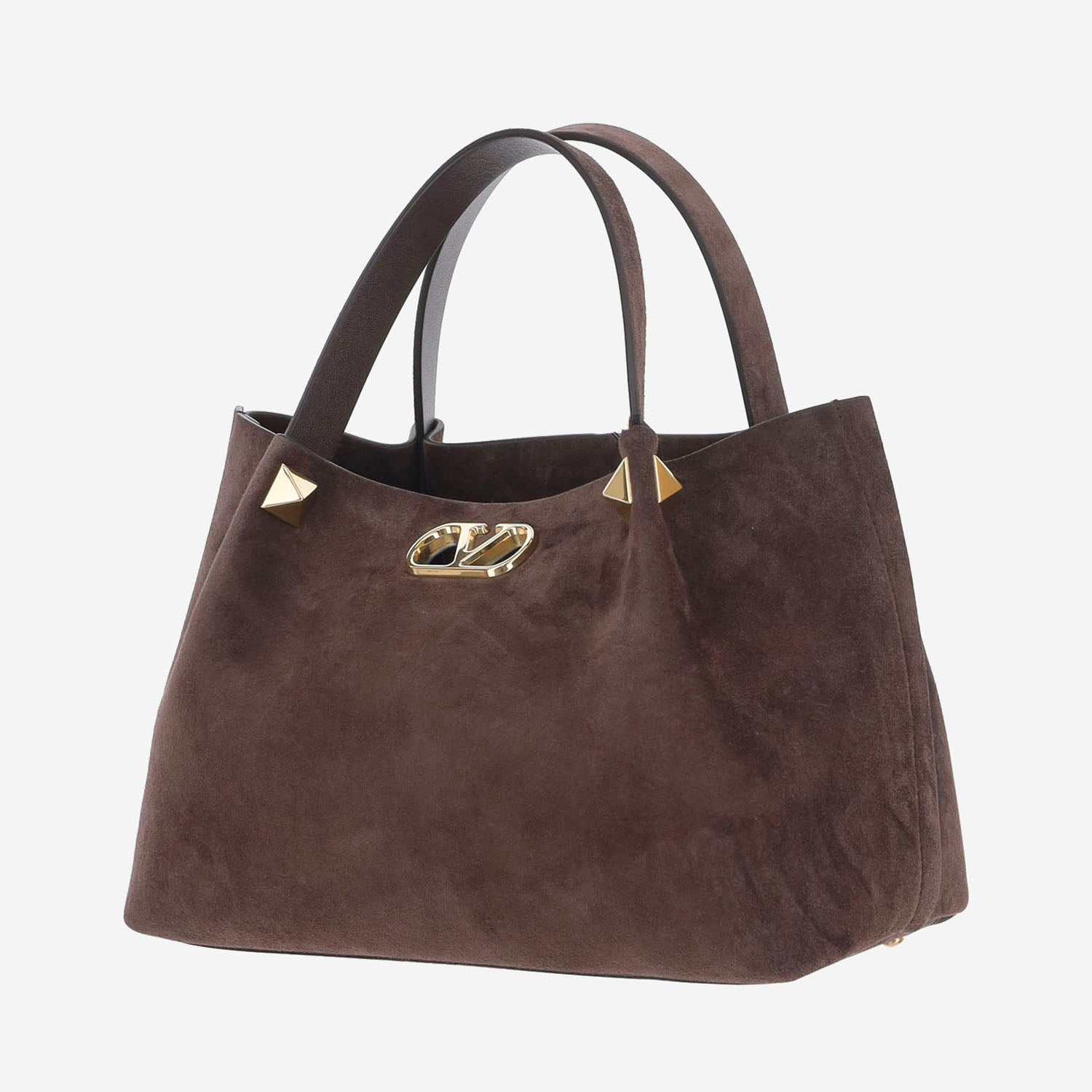 BORSA IN SUEDE CON LOGO 9W2B0T83 AHA0TO VALENTINO GARAVANI 