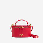 MINI VANITY BAG VLOGO SIGNATURE IN VITELLO GRANATO 9W2P0AX8 SNPJU5 VALENTINO GARAVANI 
