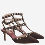 Décolleté Rockstud in suede 9W2S0375 CVB0TO VALENTINO GARAVANI 