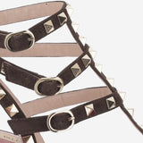 Décolleté Rockstud in suede 9W2S0375 CVB0TO VALENTINO GARAVANI 