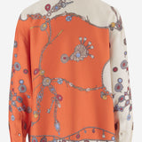 CAMICIA IN SETA CON STAMPA VERSACE 1025686 1A186825O360 VERSACE 
