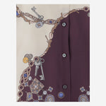 CAMICIA IN SETA CON STAMPA VERSACE 1025686 1A186825R880 VERSACE 