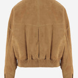 GIUBBOTTO IN SUEDE 1025704 1A183801K230 VERSACE 
