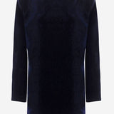 MINIABITO IN VELLUTO CON RICAMO 1026677 1A191801UI40 VERSACE 