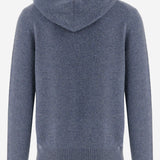 MAGLIA IN CASHMERE CON CAPPUCCIO M20026620A 448HIB VINCE 