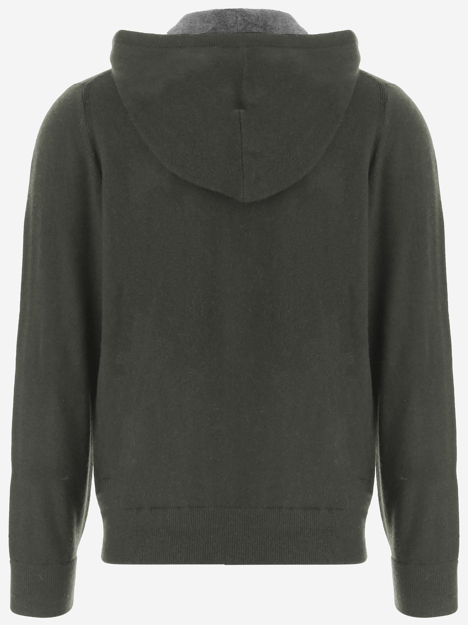 FELPA IN CASHMERE CON CAPPUCCIO MR8066547A 328BGG VINCE 