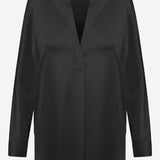 CAMICIA IN SETA CON SCOLLO A V VR84511926 001 VINCE 