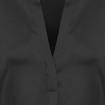 CAMICIA IN SETA CON SCOLLO A V VR84511926 001 VINCE 