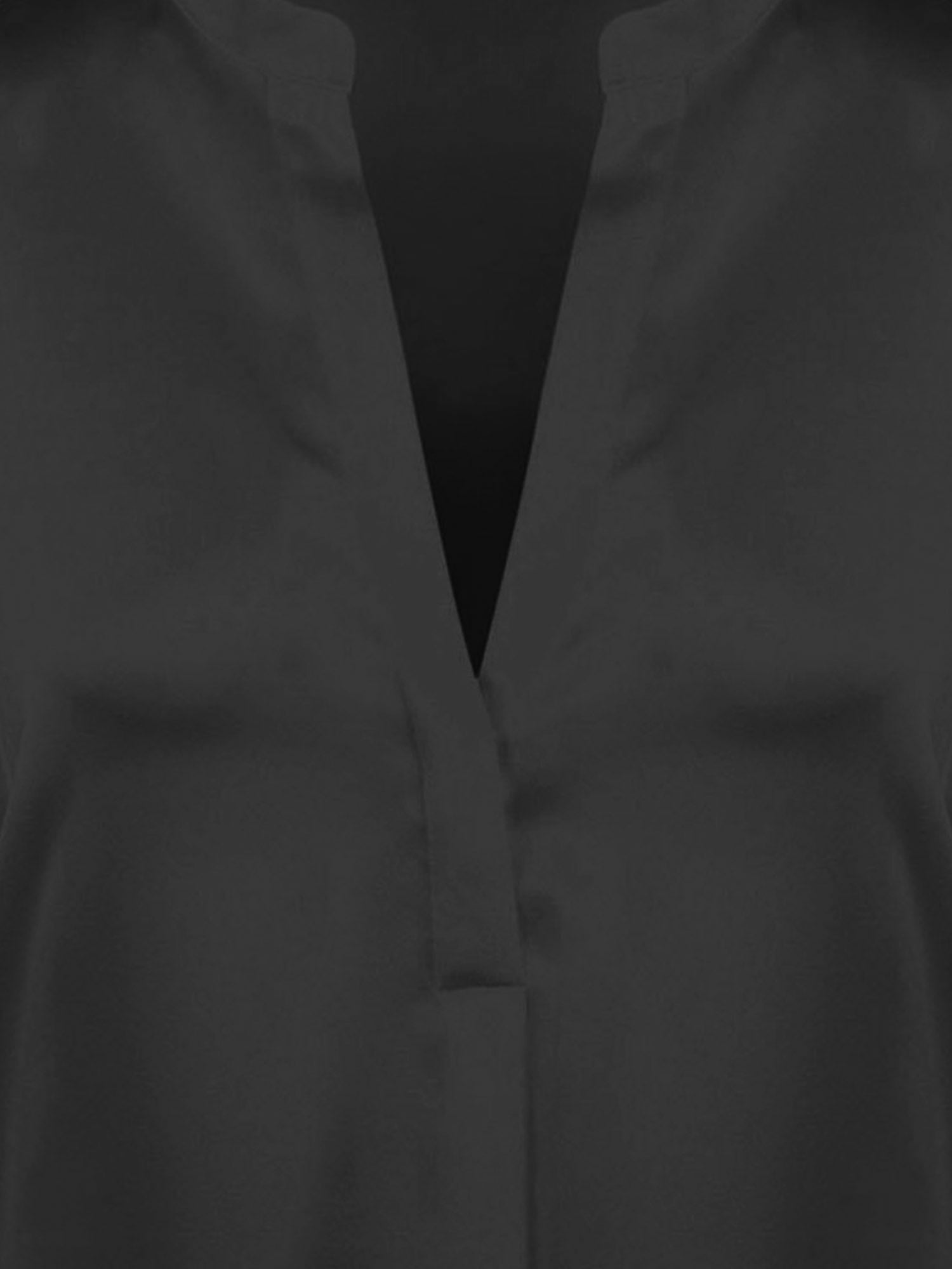 CAMICIA IN SETA CON SCOLLO A V VR84511926 001 VINCE 