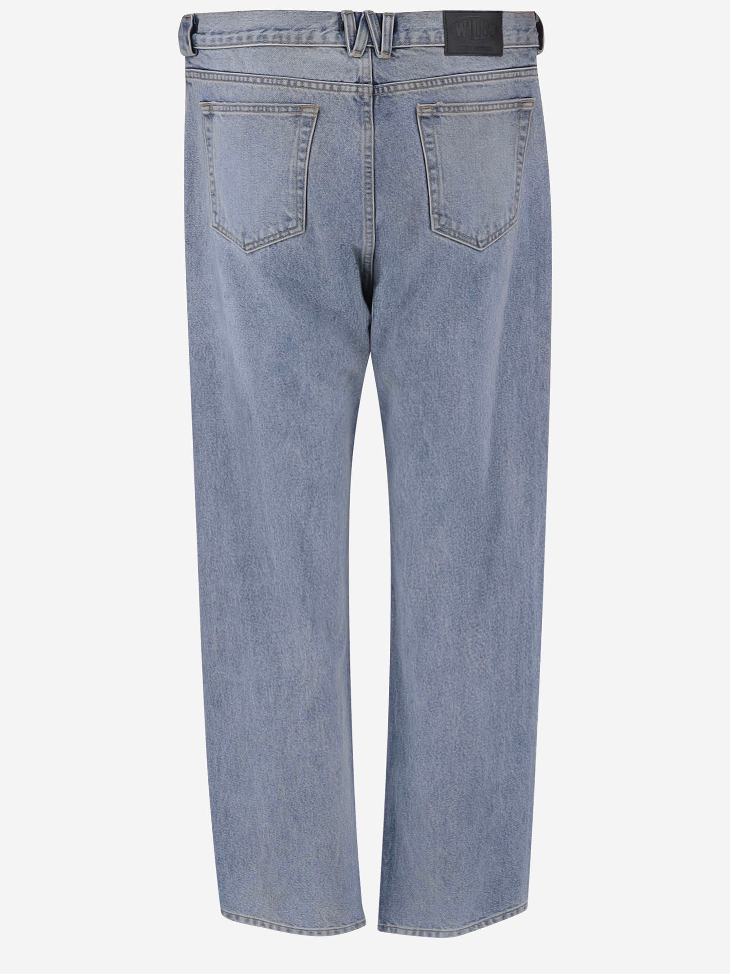 JEANS IN COTONE CON LOGO MMDPA003043N 031 WILLY CHAVARRIA 