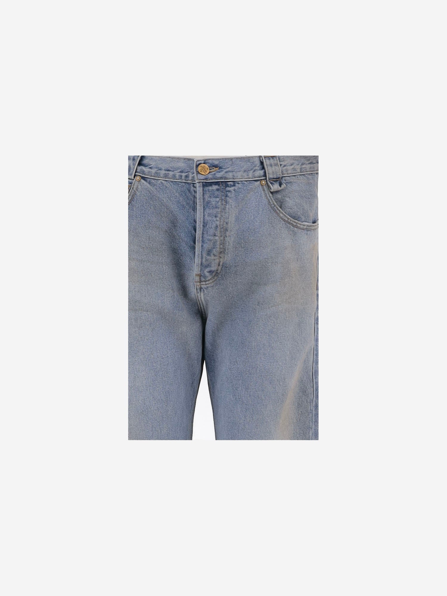 JEANS IN COTONE CON LOGO MMDPA003043N 031 WILLY CHAVARRIA 