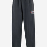PANTALONI PLAZA IN COTONE CON STAMPA MUJSB006064N 011 WILLY CHAVARRIA 