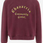 FELPA IN COTONE CON LOGO MUJSW020064N 045 WILLY CHAVARRIA 