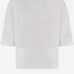 T-SHIRT IN COTONE CON STAMPA LOGO<BR/> MUJTE009061N 000 WILLY CHAVARRIA 