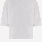 T-SHIRT IN COTONE CON STAMPA LOGO<BR/> MUJTE009061N 000 WILLY CHAVARRIA 