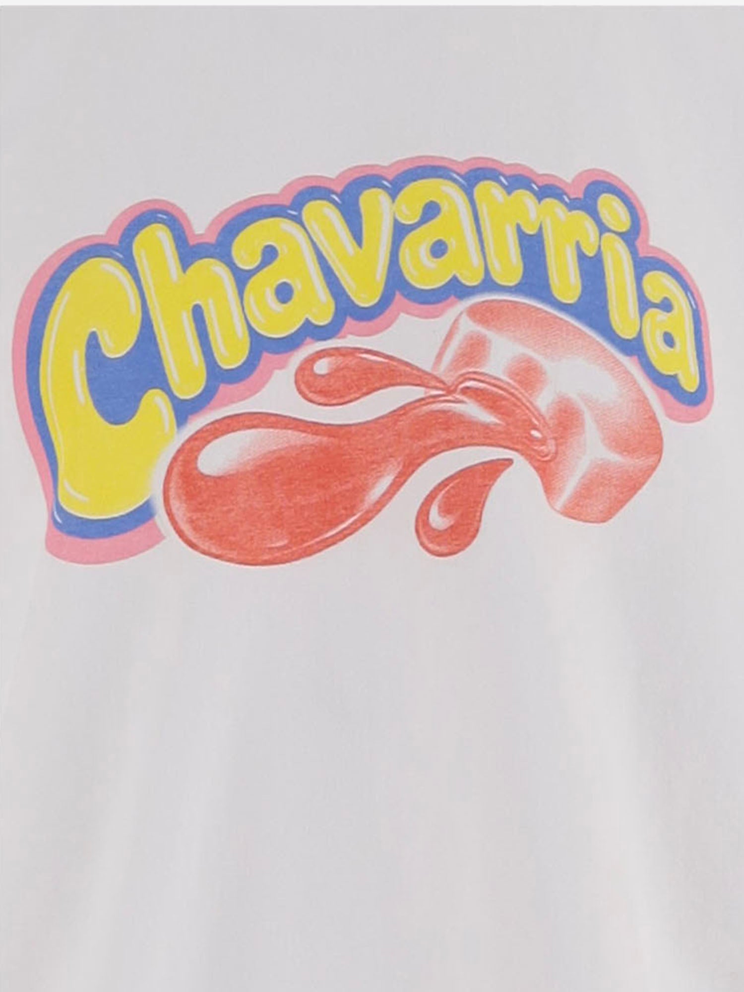 T-SHIRT IN COTONE CON STAMPA LOGO<BR/> MUJTE009061N 000 WILLY CHAVARRIA 