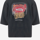 T-SHIRT ESPECIAL CHORIZO IN COTONE MUJTE011061N 011 WILLY CHAVARRIA 