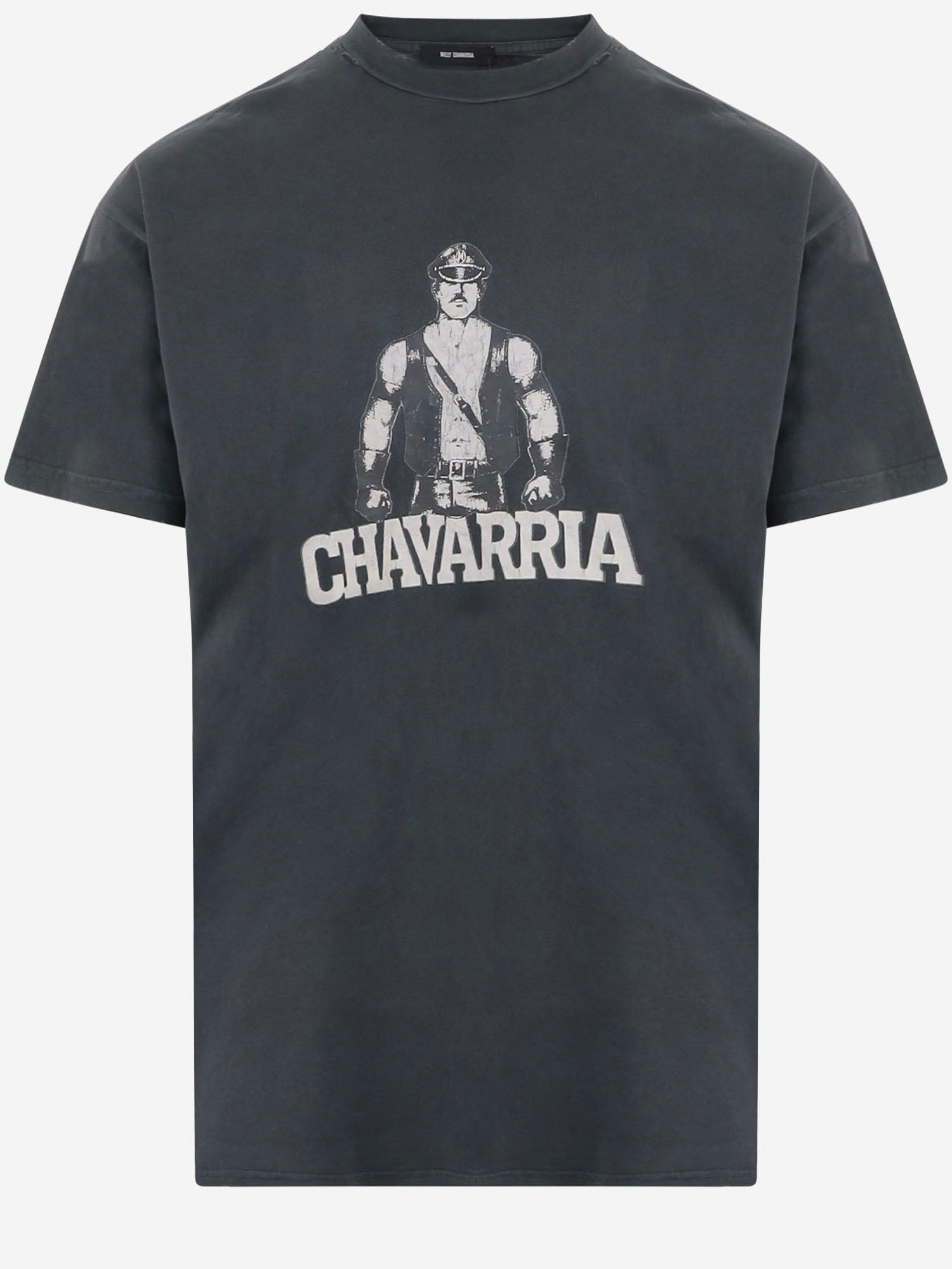 T-SHIRT LEATHER DADDY EASY IN COTONE MUJTE019062N 011 WILLY CHAVARRIA 