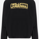 FELPA IN COTONE CON LOGO MUJTE025061N 001 WILLY CHAVARRIA 