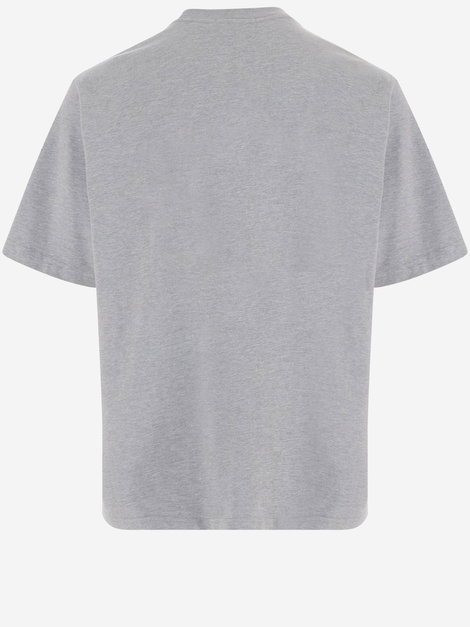 T-SHIRT SNAKE CREST IN COTONE MUJTE030061N 008 WILLY CHAVARRIA 