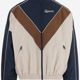 GIACCA BADBOY TRACK CON MOTIVO COLOR BLOCK MUWJK002046N 014 WILLY CHAVARRIA 