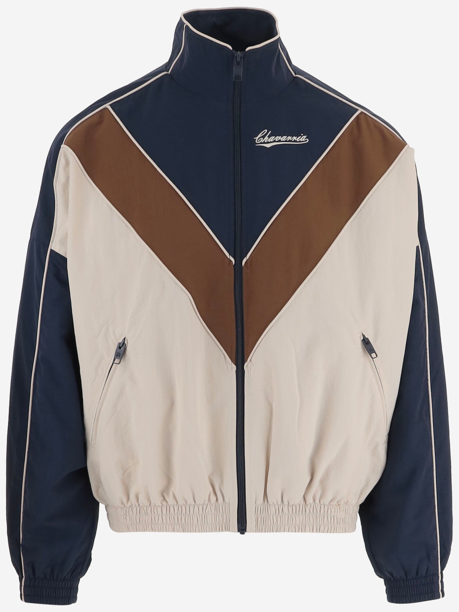 GIACCA BADBOY TRACK CON MOTIVO COLOR BLOCK MUWJK002046N 014 WILLY CHAVARRIA 