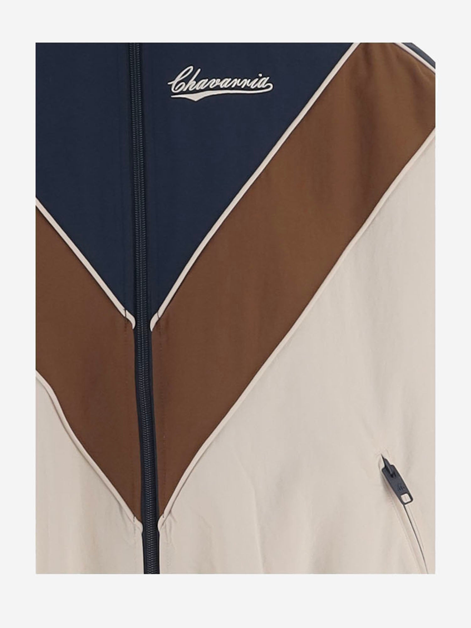 GIACCA BADBOY TRACK CON MOTIVO COLOR BLOCK MUWJK002046N 014 WILLY CHAVARRIA 